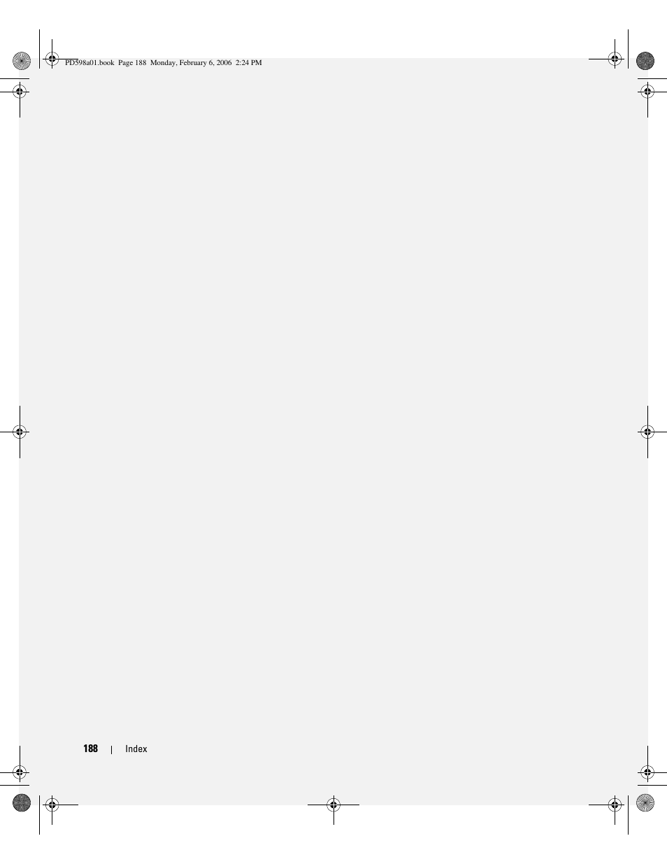 Dell Inspiron E1705 User Manual | Page 188 / 188