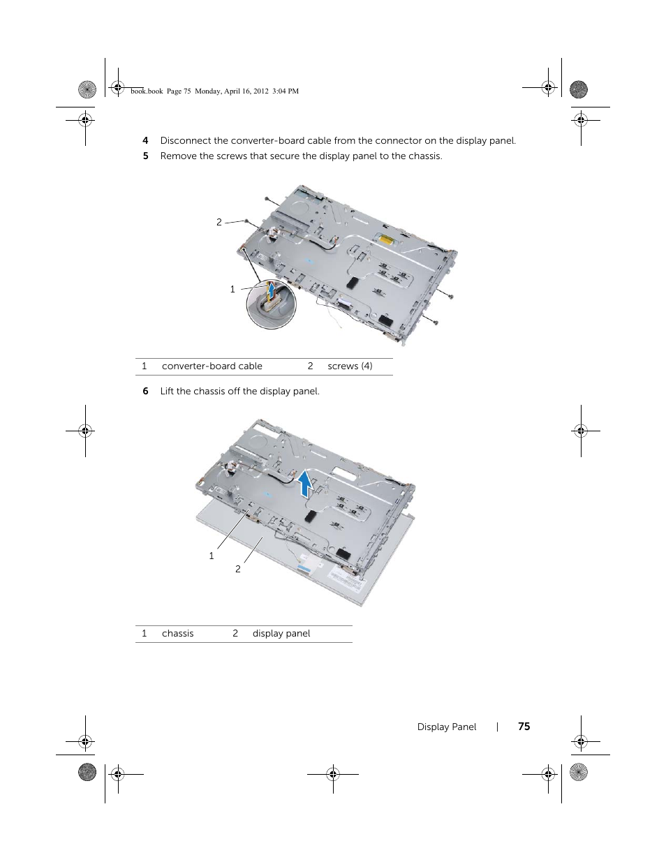 Dell Inspiron One 2020 (Early 2012) User Manual | Page 75 / 110