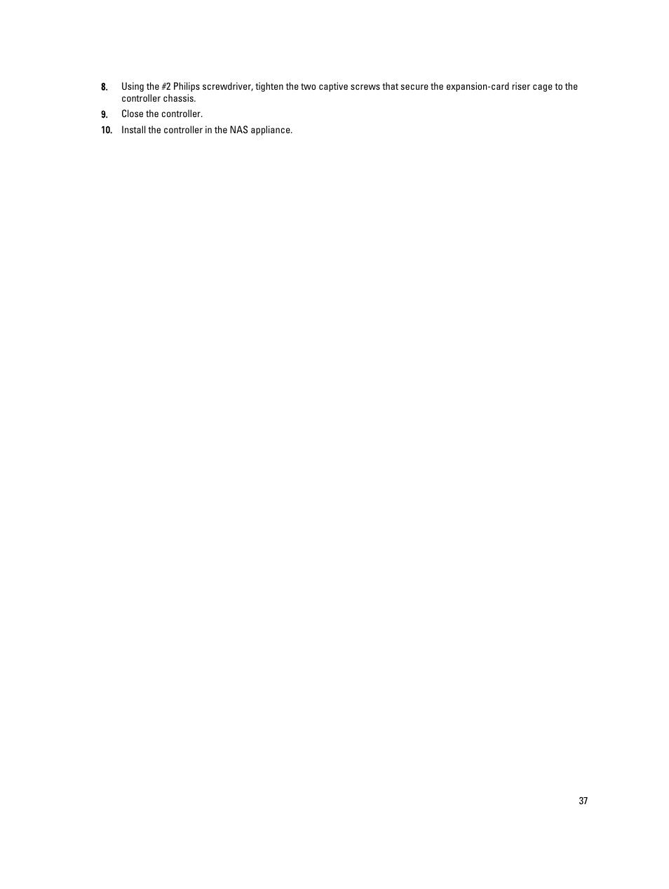 Dell PowerVault NX3600 User Manual | Page 37 / 47