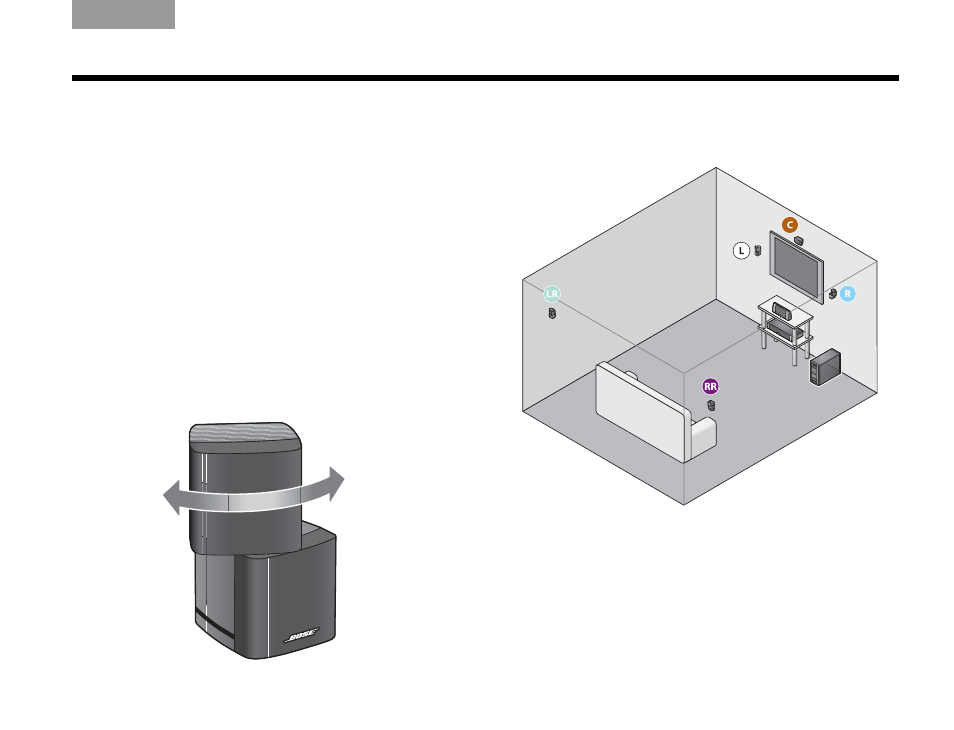 Placing the cube speakers | Bose Lifestyle V-Class User Manual | Page 15 / 70