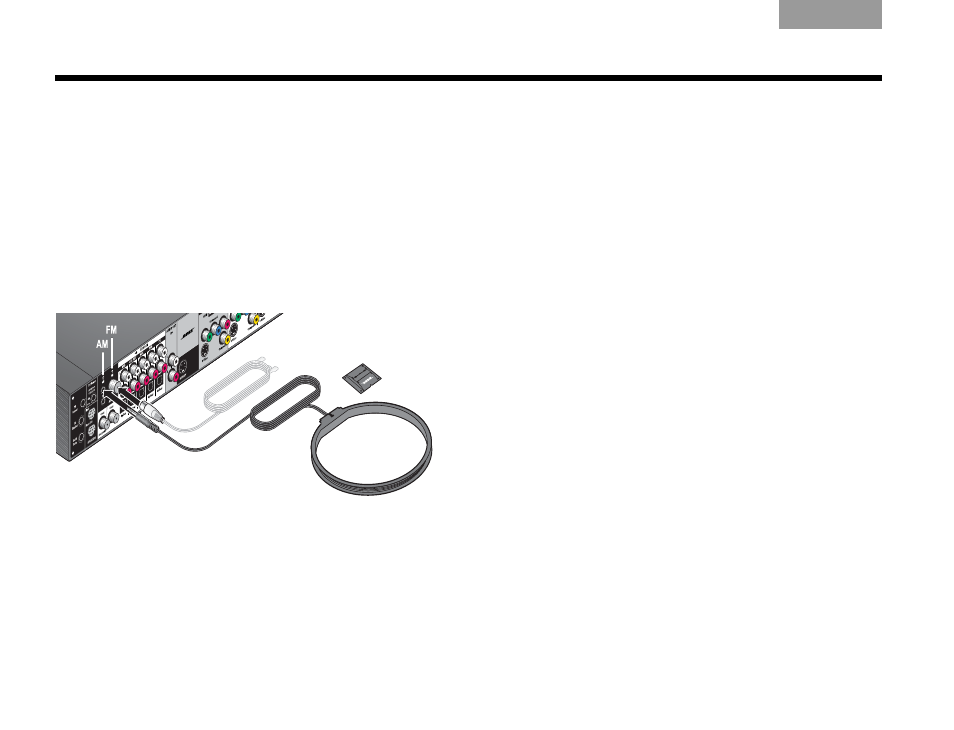 Making antenna connections, Fm antenna connection, Am antenna connection | Cable radio as an option | Bose Lifestyle V-Class User Manual | Page 18 / 70