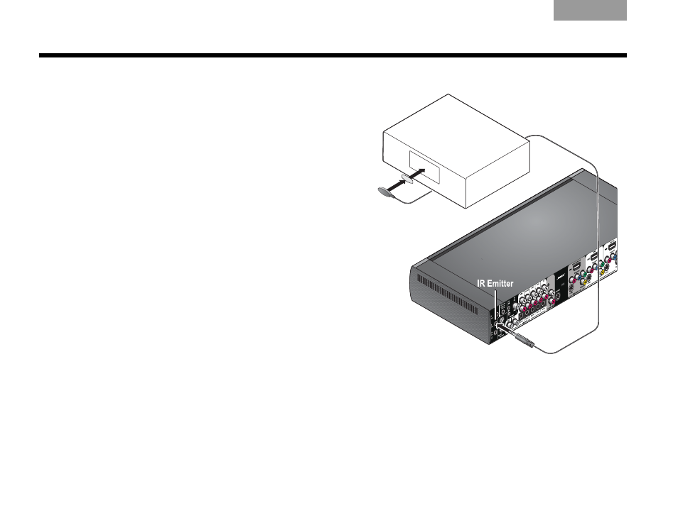 Using the ir emitter | Bose Lifestyle V-Class User Manual | Page 24 / 70