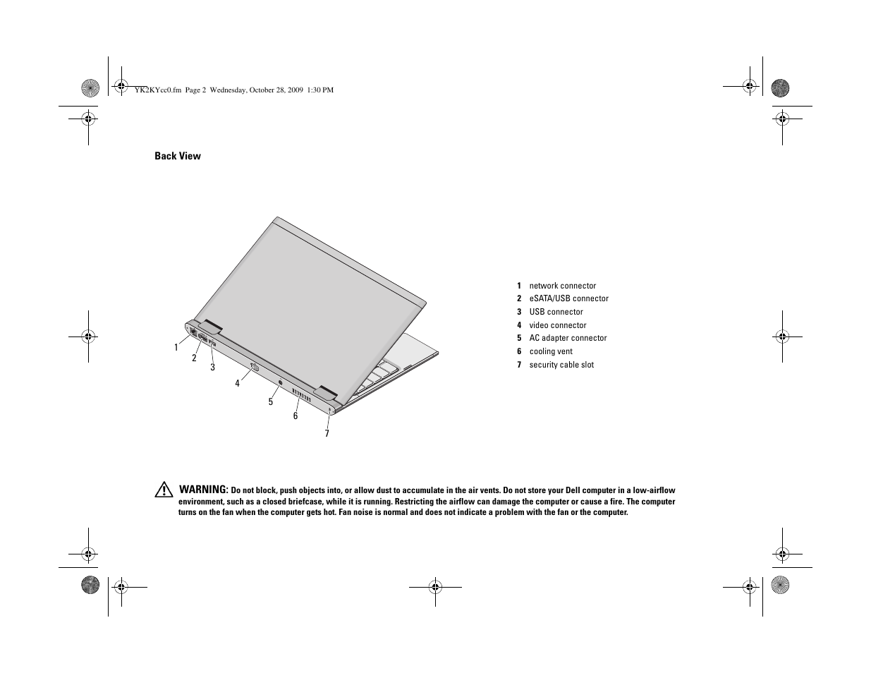 Dell Vostro V13 (Late 2009) User Manual | Page 2 / 6
