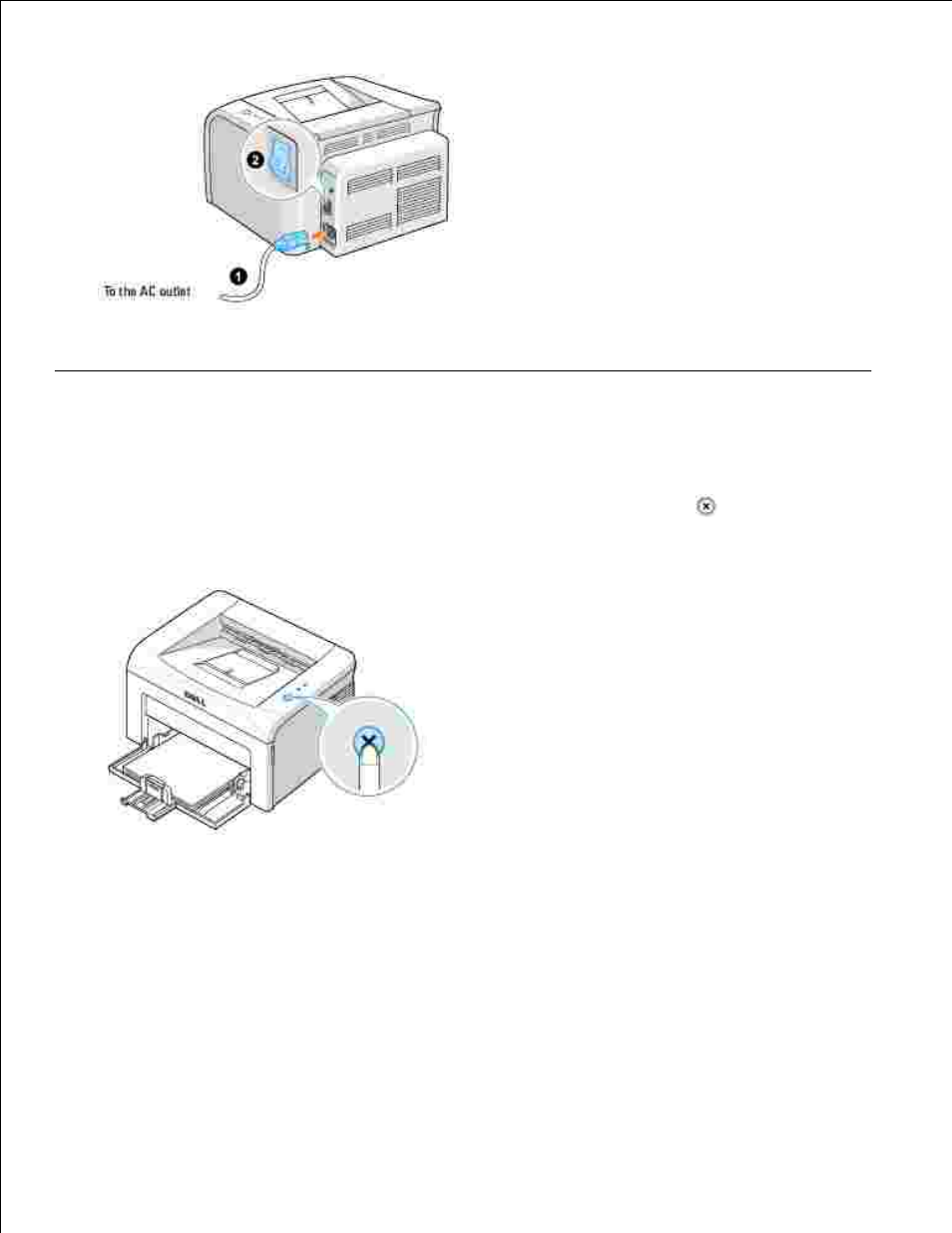 Printing a demo page | Dell 1100 Laser Mono Printer User Manual | Page 15 / 93