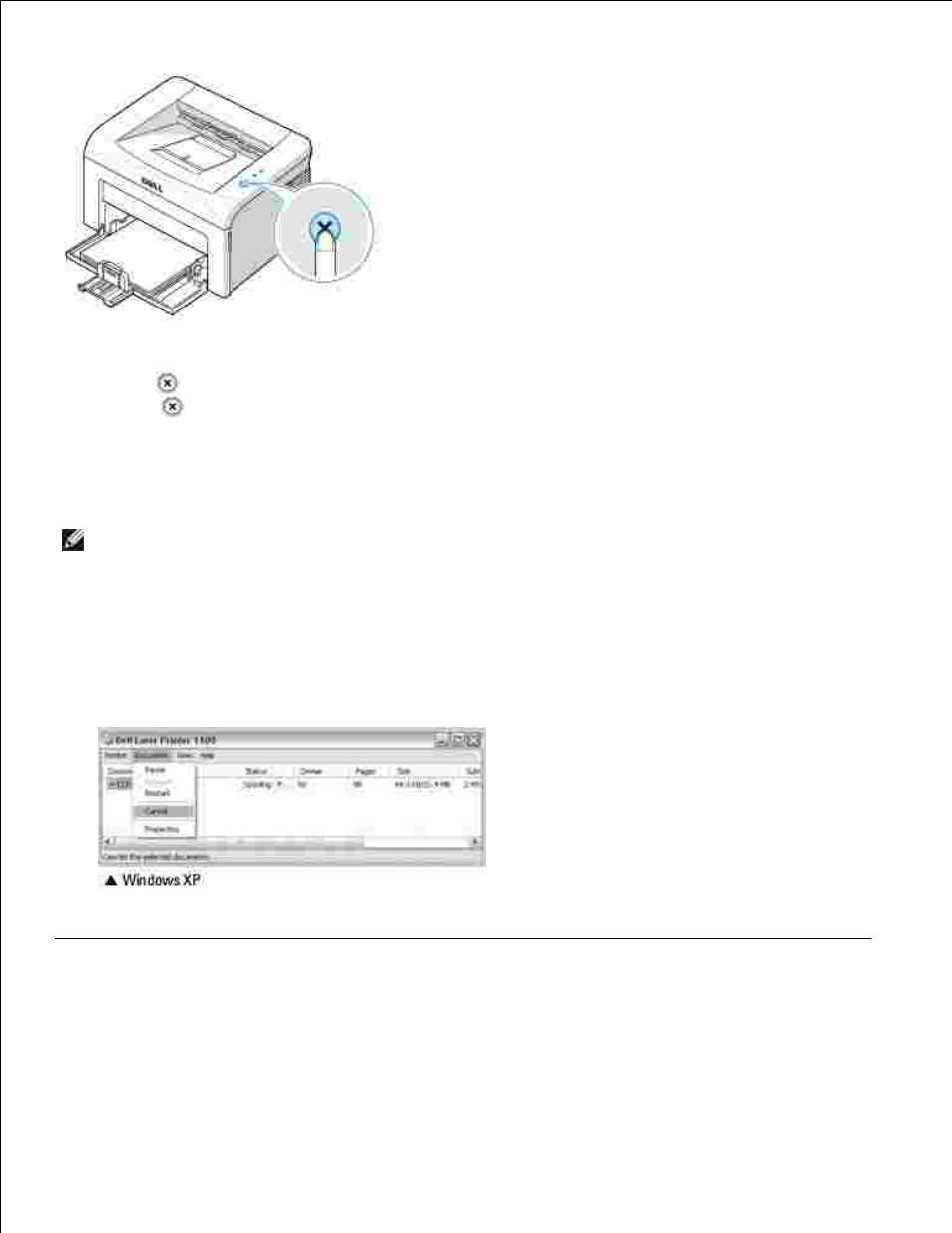 Printer settings | Dell 1100 Laser Mono Printer User Manual | Page 32 / 93