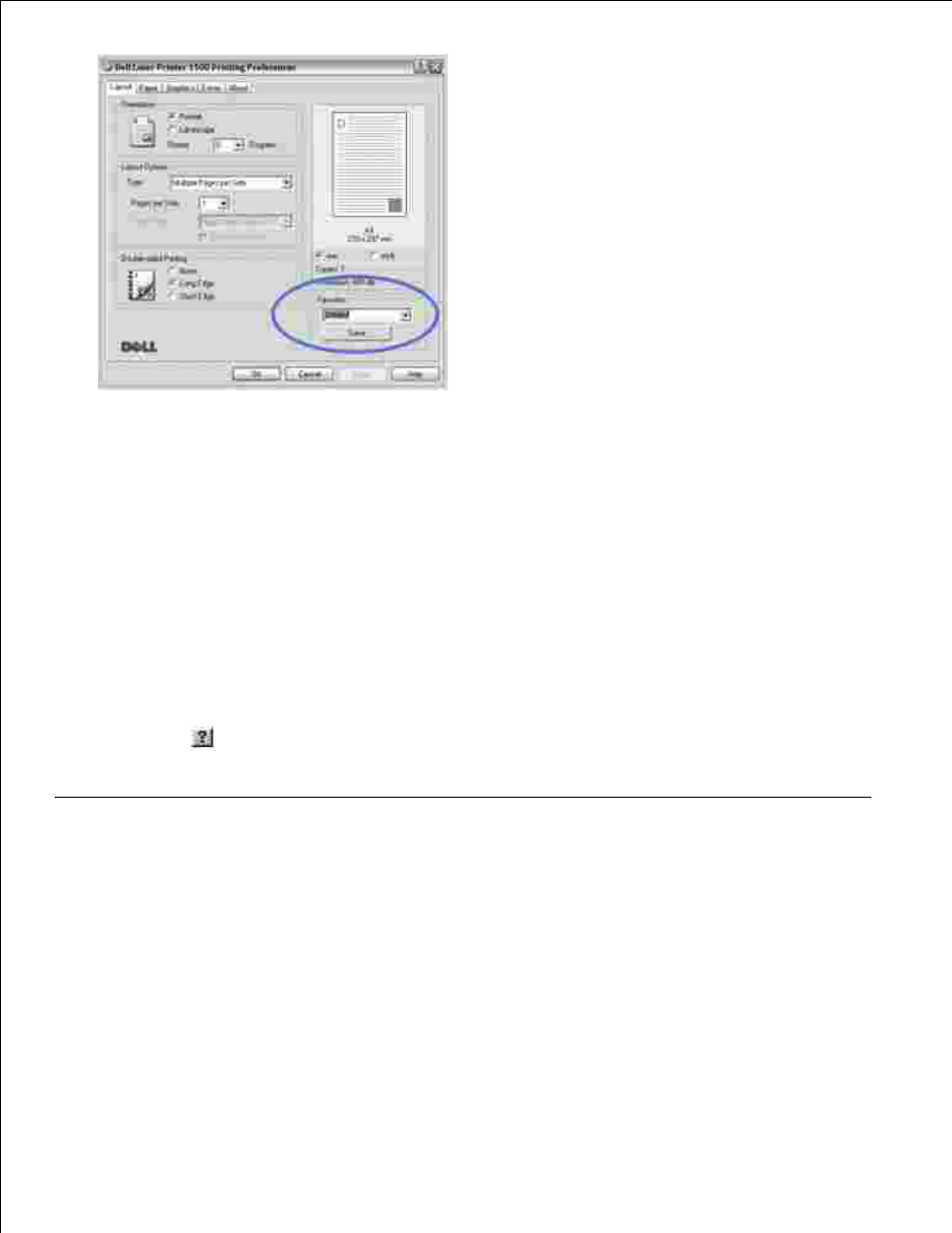 Using help, Printing multiple pages on one sheet of paper | Dell 1100 Laser Mono Printer User Manual | Page 41 / 93