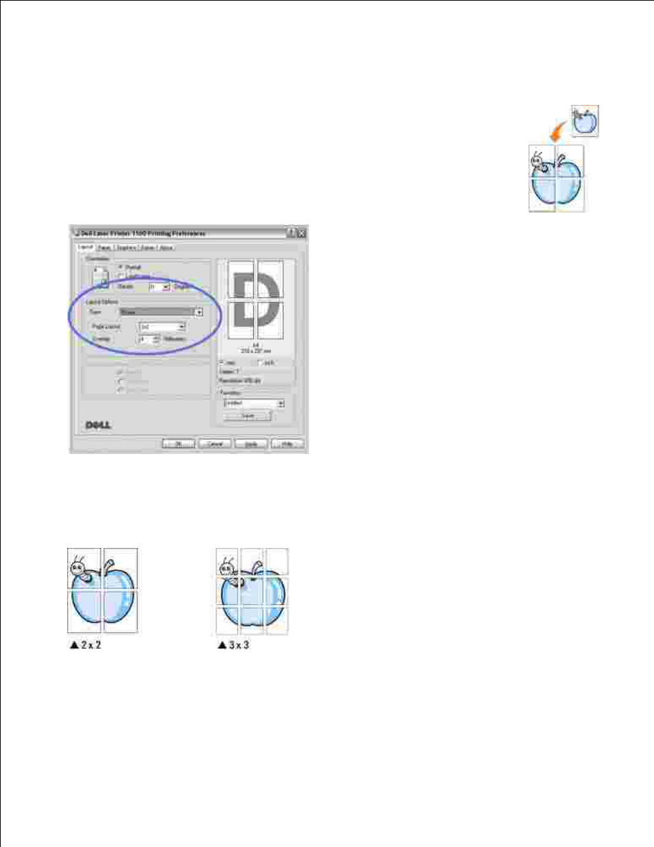 Printing posters | Dell 1100 Laser Mono Printer User Manual | Page 43 / 93