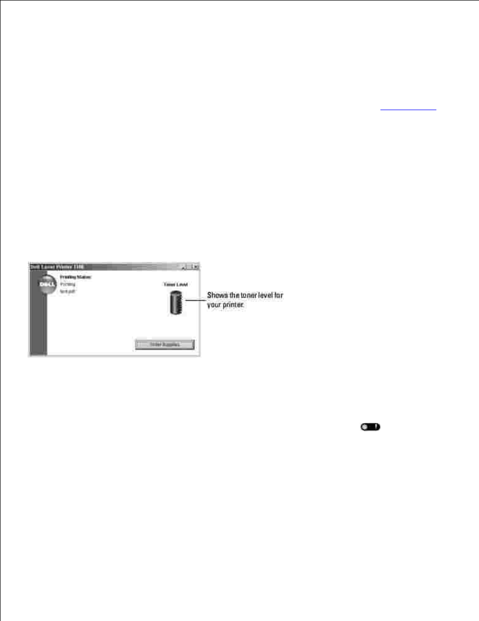 Saving toner, Viewing toner levels, Redistributing toner | Dell 1100 Laser Mono Printer User Manual | Page 59 / 93