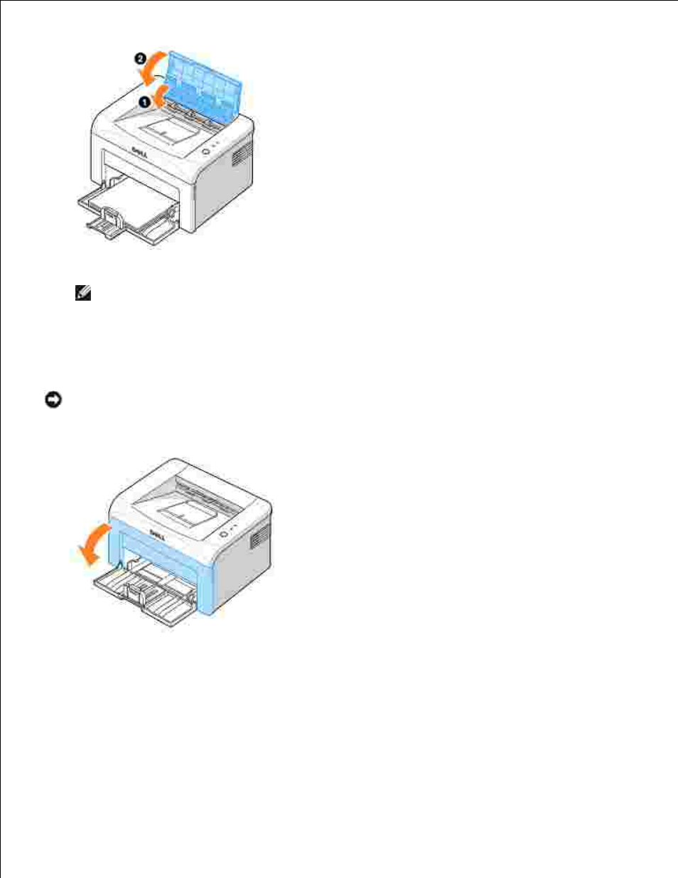 Fuser area jam | Dell 1100 Laser Mono Printer User Manual | Page 68 / 93