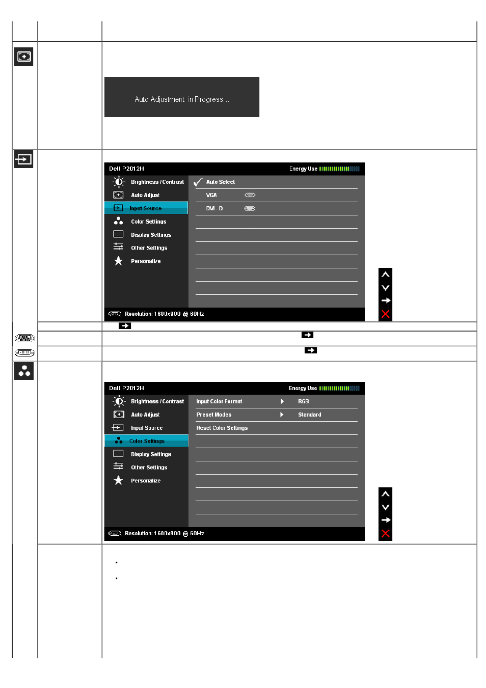 Dell P2012H Monitor User Manual | Page 25 / 41