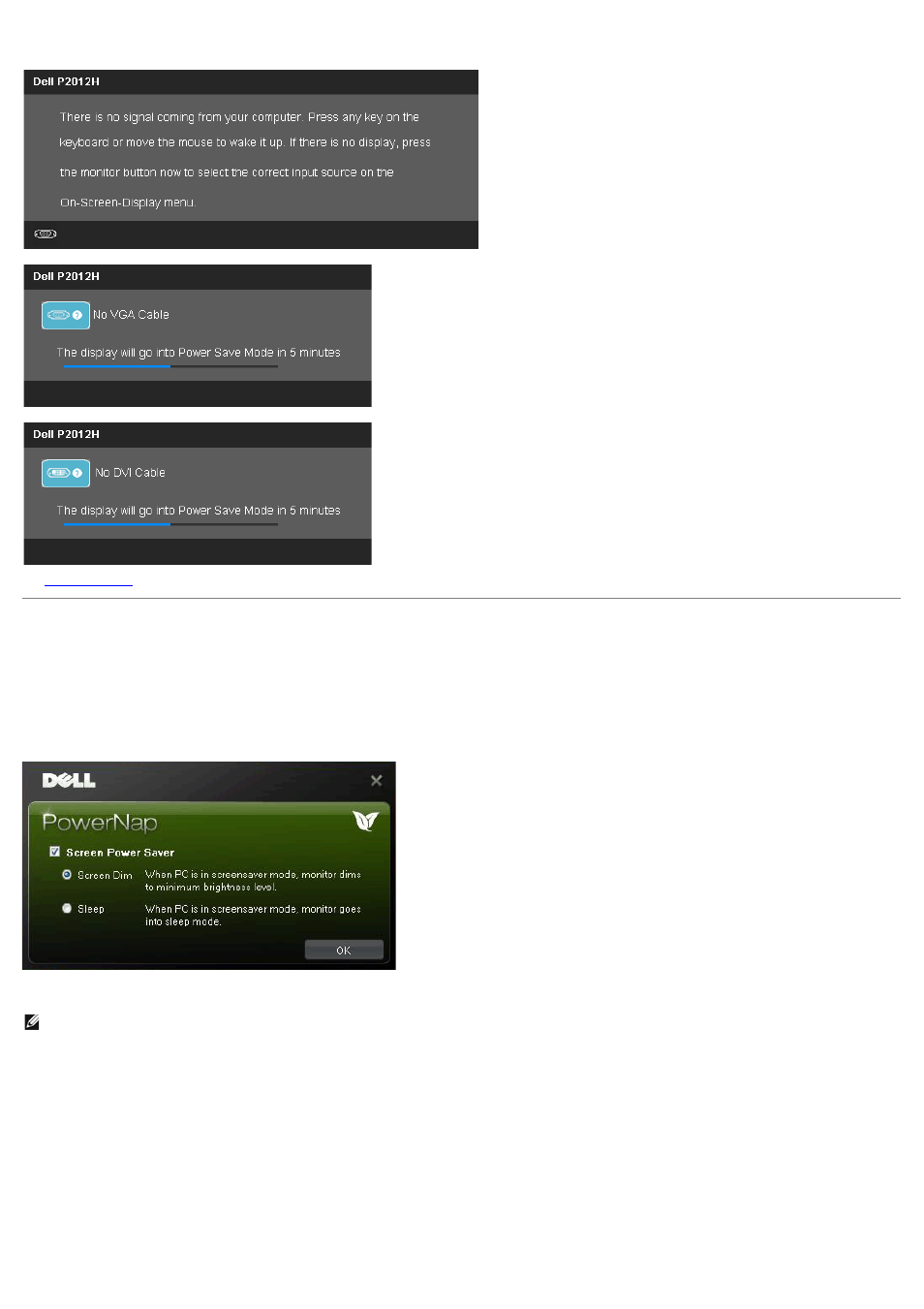 Powernap with enhanced menu rotation software | Dell P2012H Monitor User Manual | Page 30 / 41