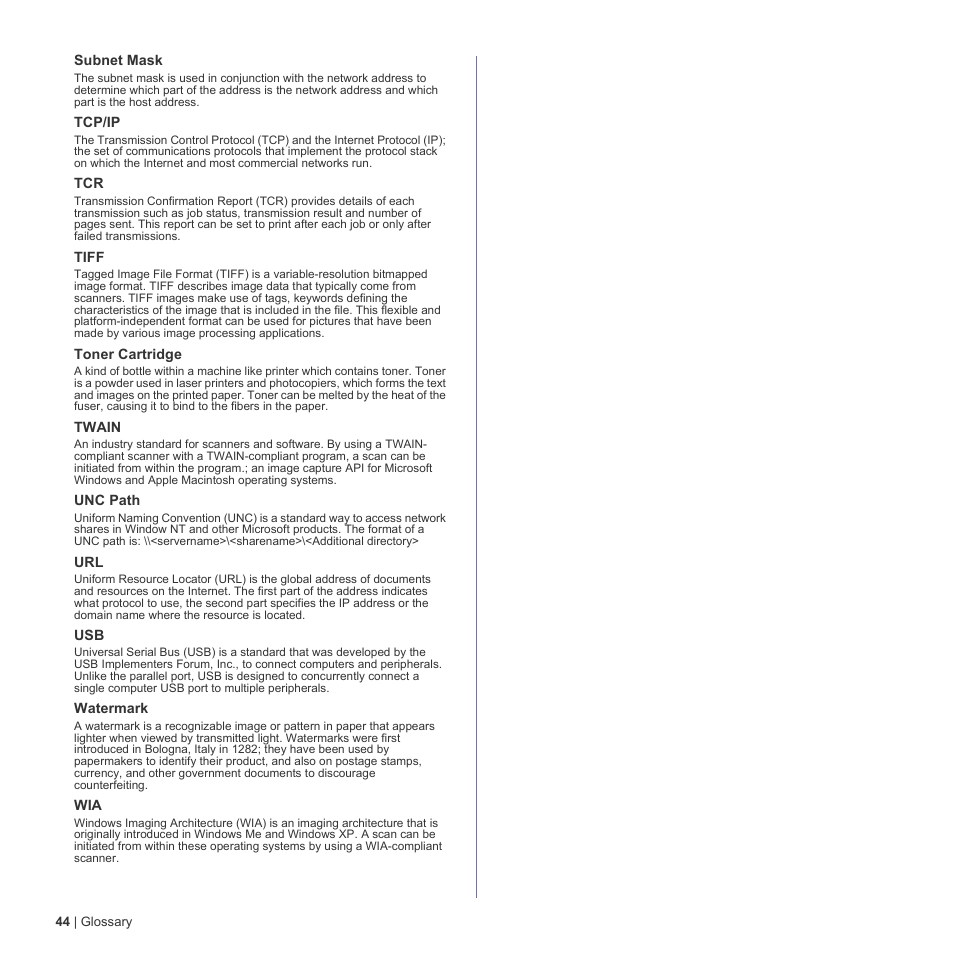 Dell 1230c Color Laser Printer User Manual | Page 44 / 74