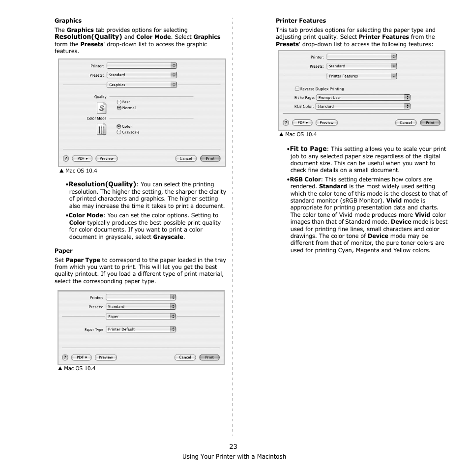 Dell 1230c Color Laser Printer User Manual | Page 70 / 74