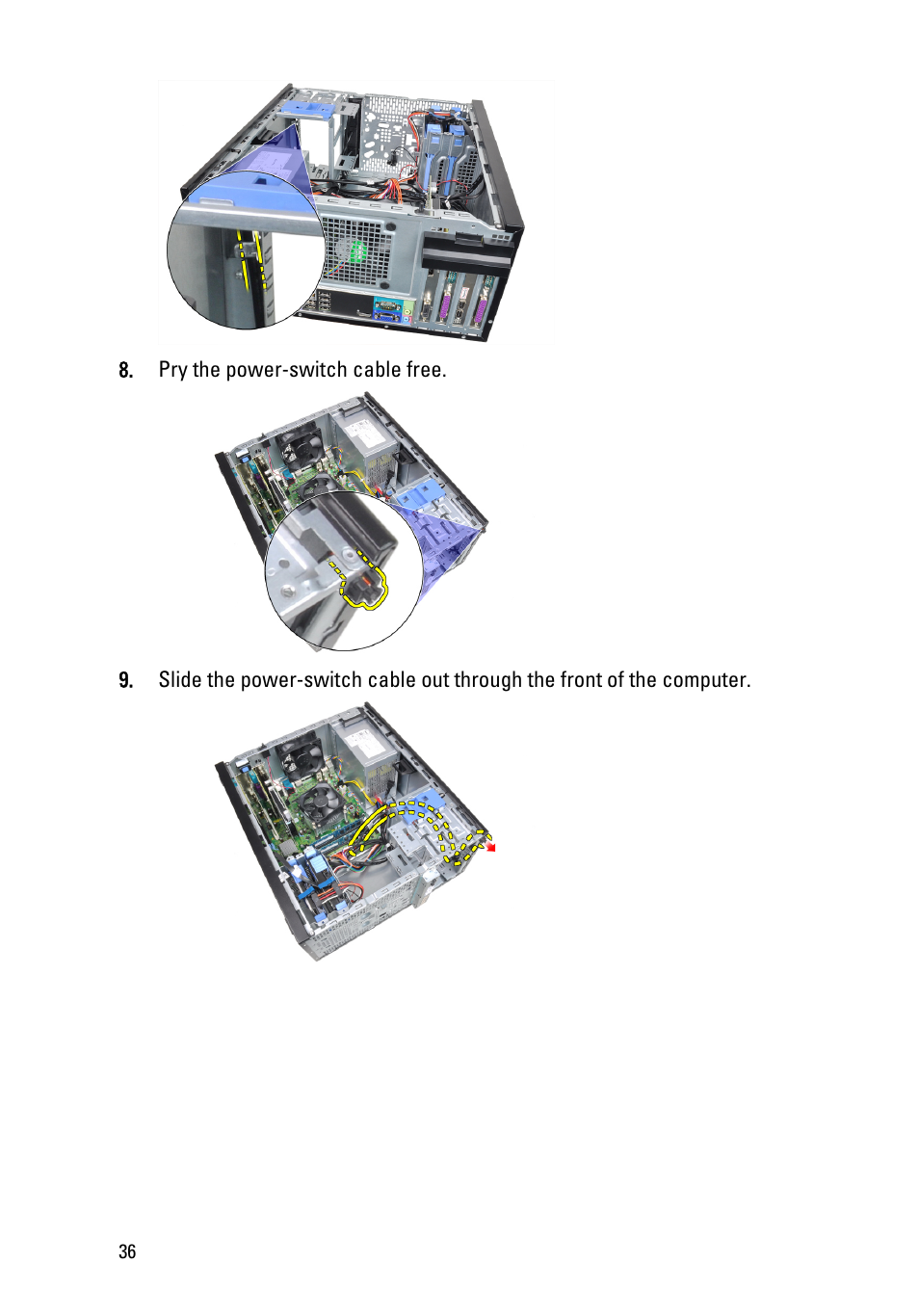 Dell OptiPlex 790 (Early 2011) User Manual | Page 36 / 94