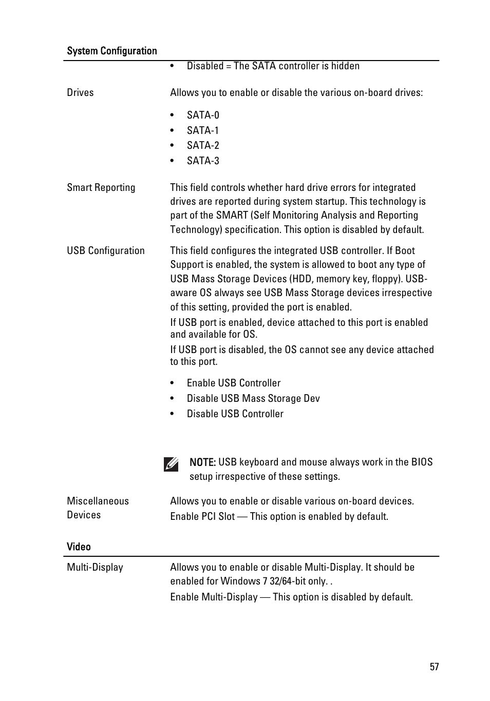 Dell OptiPlex 790 (Early 2011) User Manual | Page 57 / 94