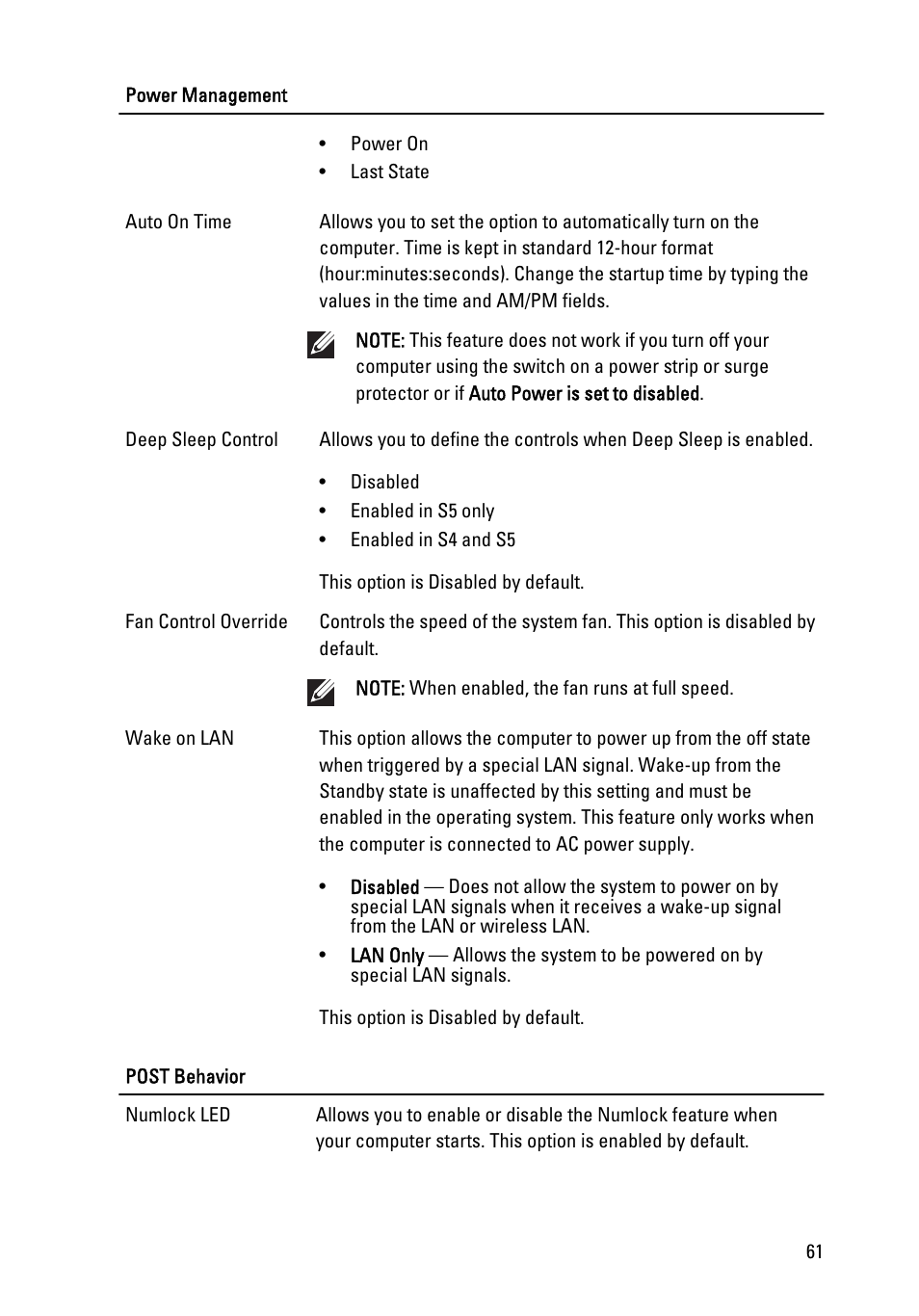 Dell OptiPlex 790 (Early 2011) User Manual | Page 61 / 94