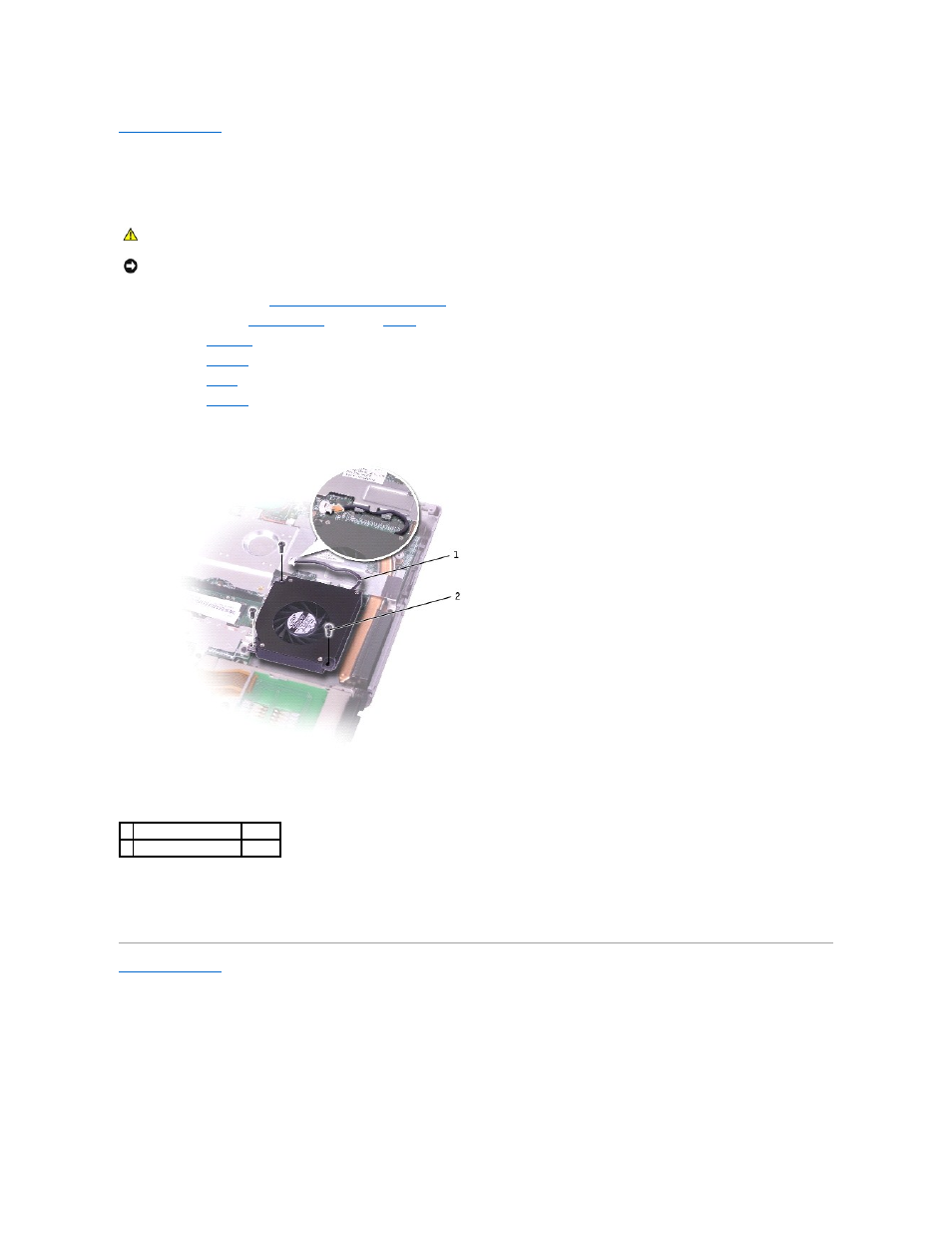 Cooling fan | Dell LATITUDE D400 User Manual | Page 15 / 47