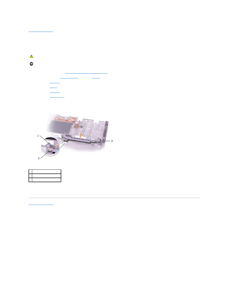 Battery latch | Dell LATITUDE D400 User Manual | Page 22 / 47