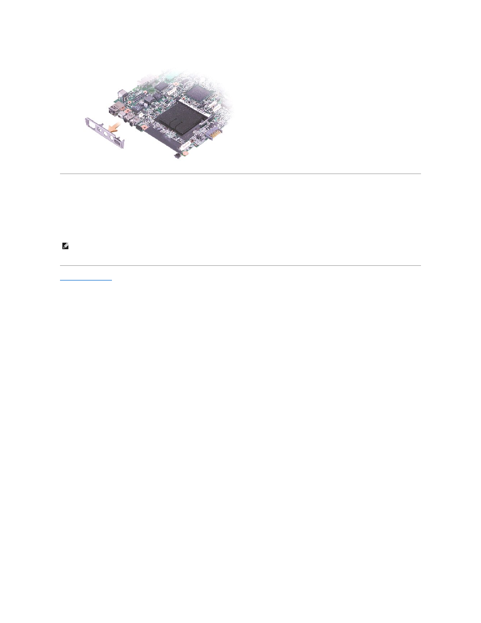 Replacing the system board | Dell LATITUDE D400 User Manual | Page 42 / 47