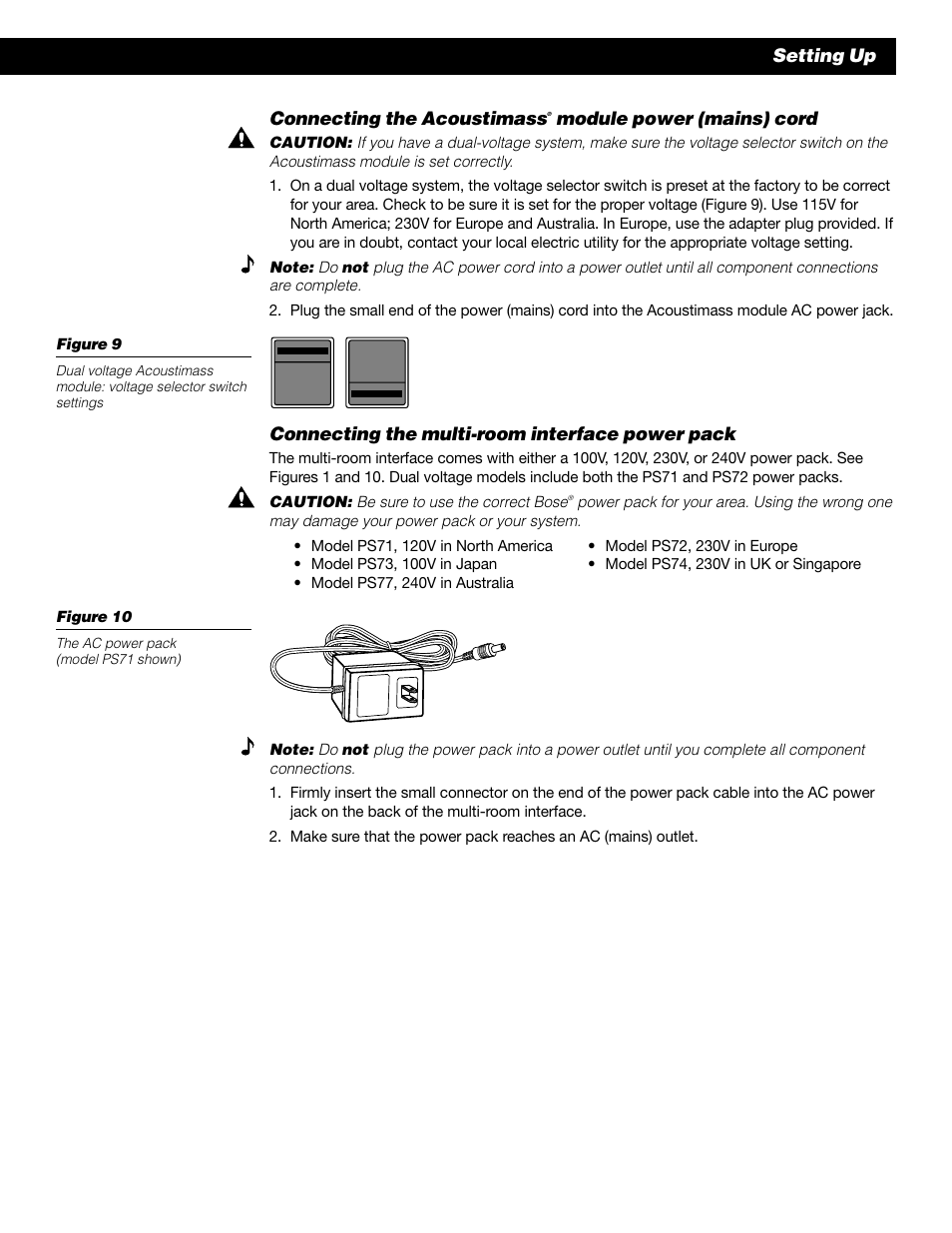 Bose 50 User Manual | Page 13 / 55