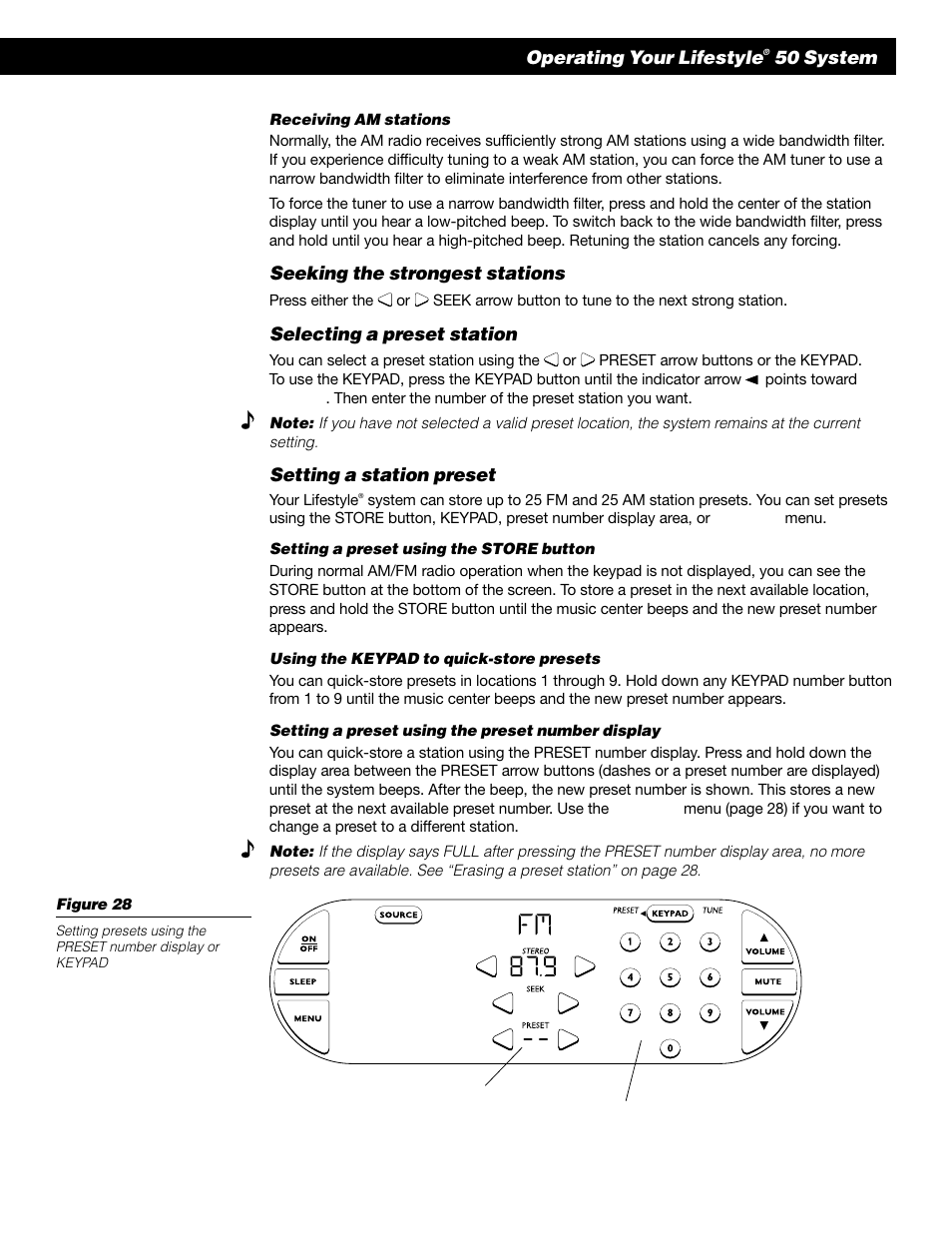Bose 50 User Manual | Page 29 / 55
