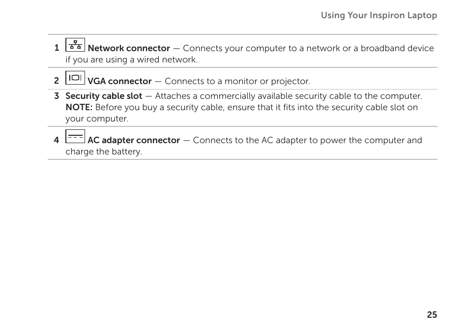 Dell Inspiron 17R (N7110, Early 2011) User Manual | Page 27 / 100