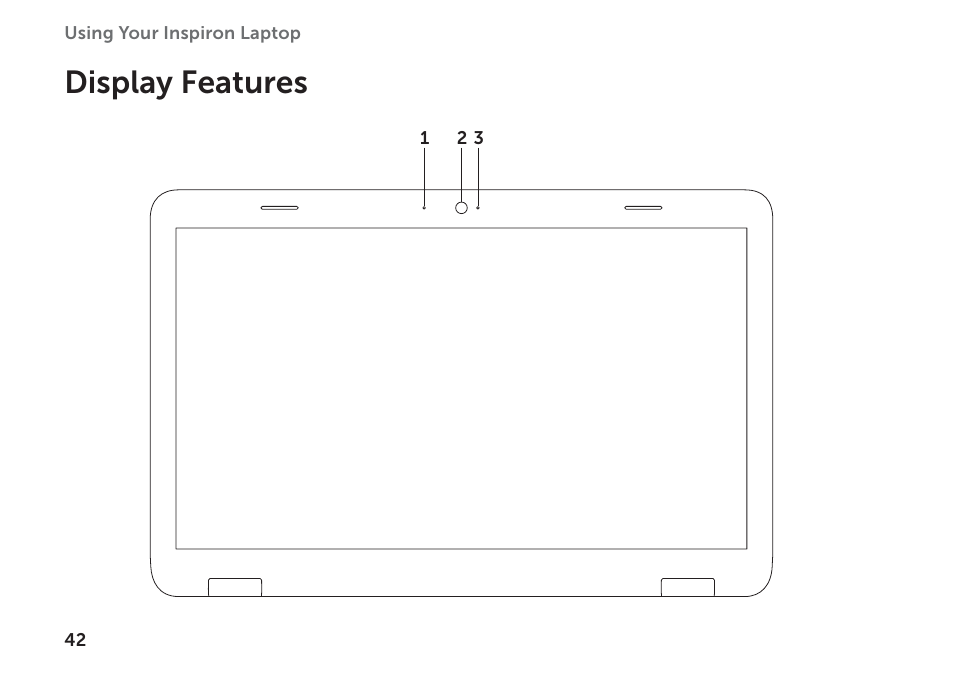 Display features | Dell Inspiron 17R (N7110, Early 2011) User Manual | Page 44 / 100