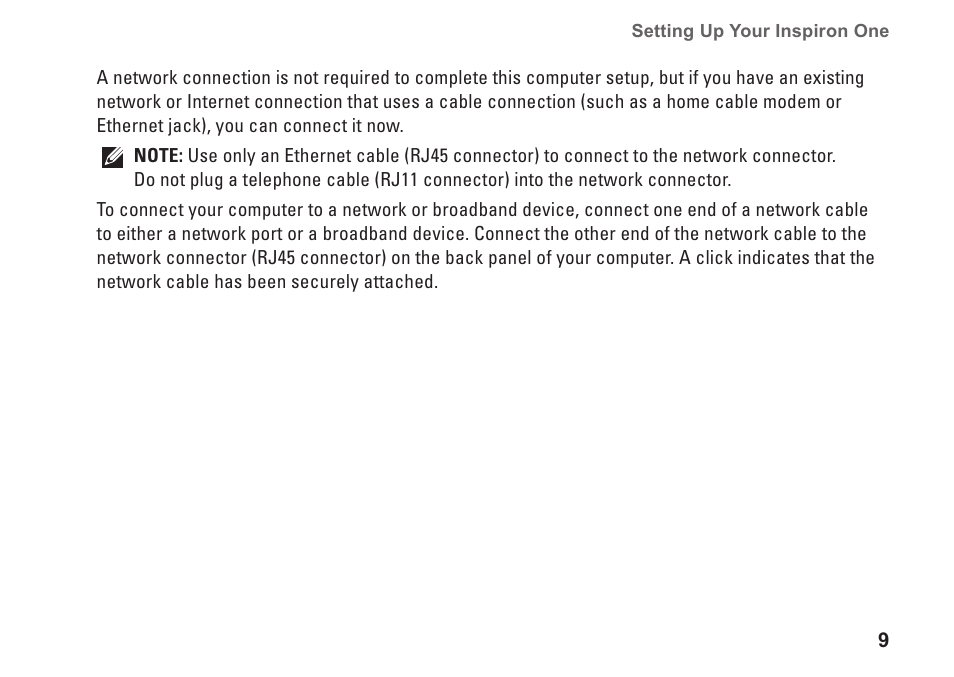 Dell Inspiron One 19 Touch (Late 2009) User Manual | Page 11 / 76