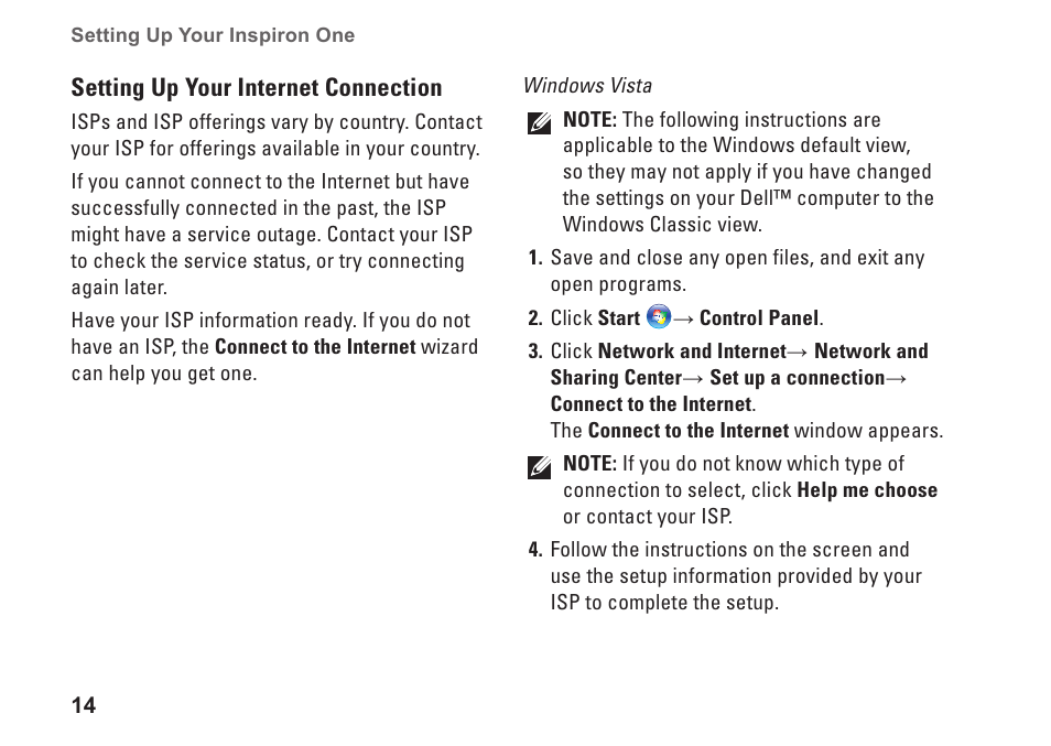 Dell Inspiron One 19 Touch (Late 2009) User Manual | Page 16 / 76