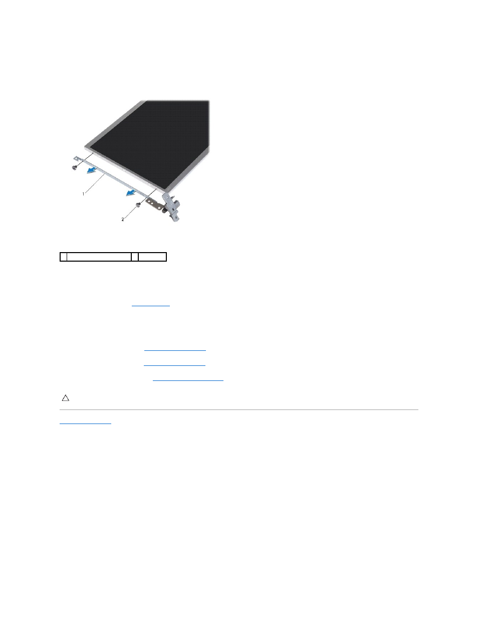 Replacing the display panel brackets | Dell Inspiron Mini 10v (1018, Mid 2010) User Manual | Page 17 / 46