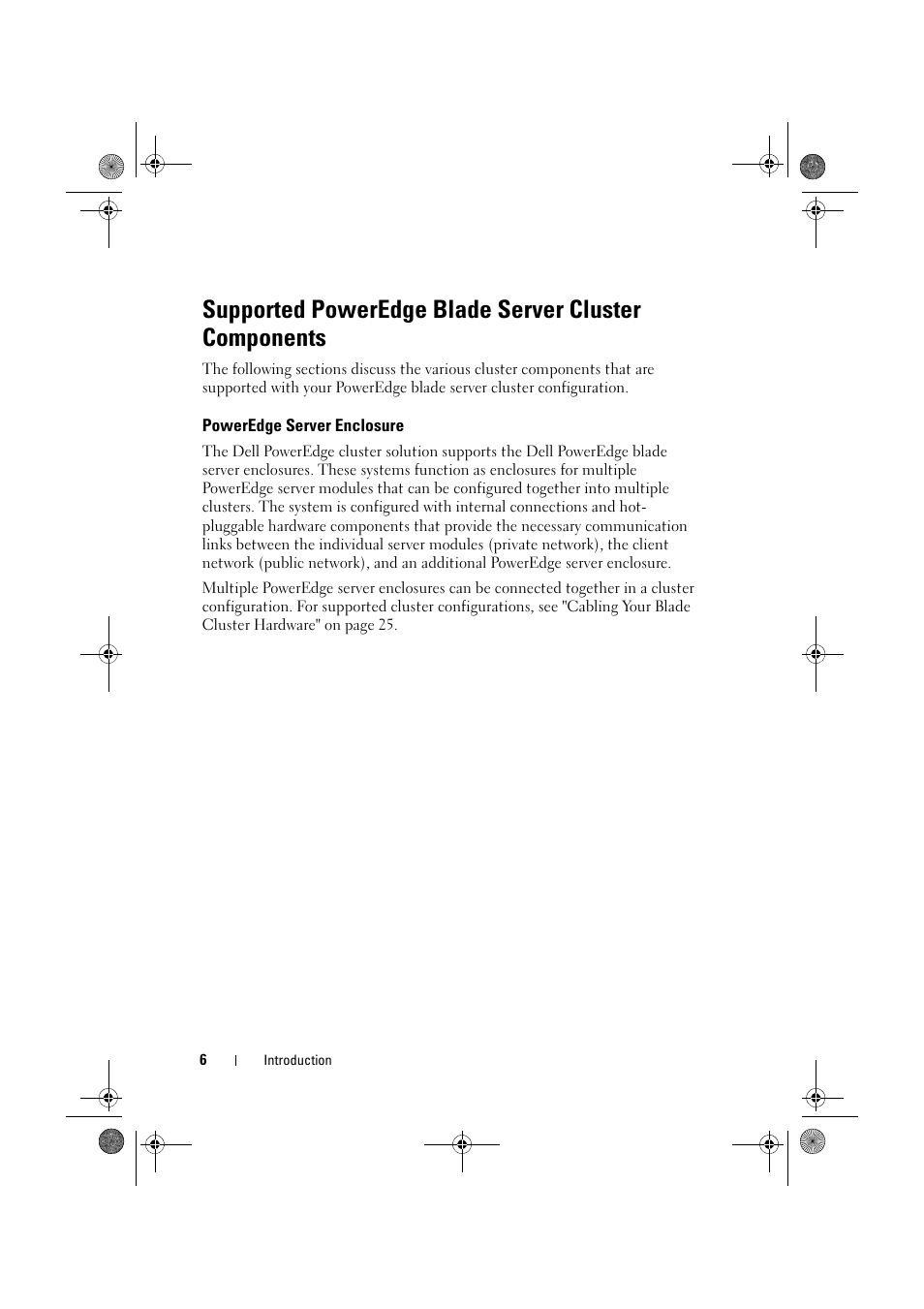 Poweredge server enclosure | Dell AX4-5 User Manual | Page 6 / 44
