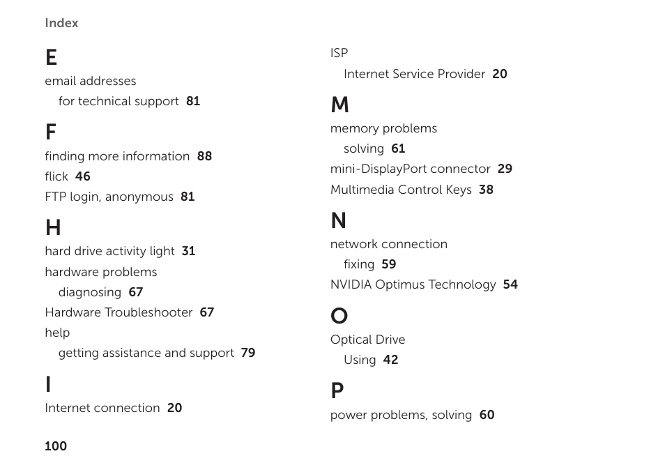 Dell XPS 15 (L501X, Late 2010) User Manual | Page 102 / 106