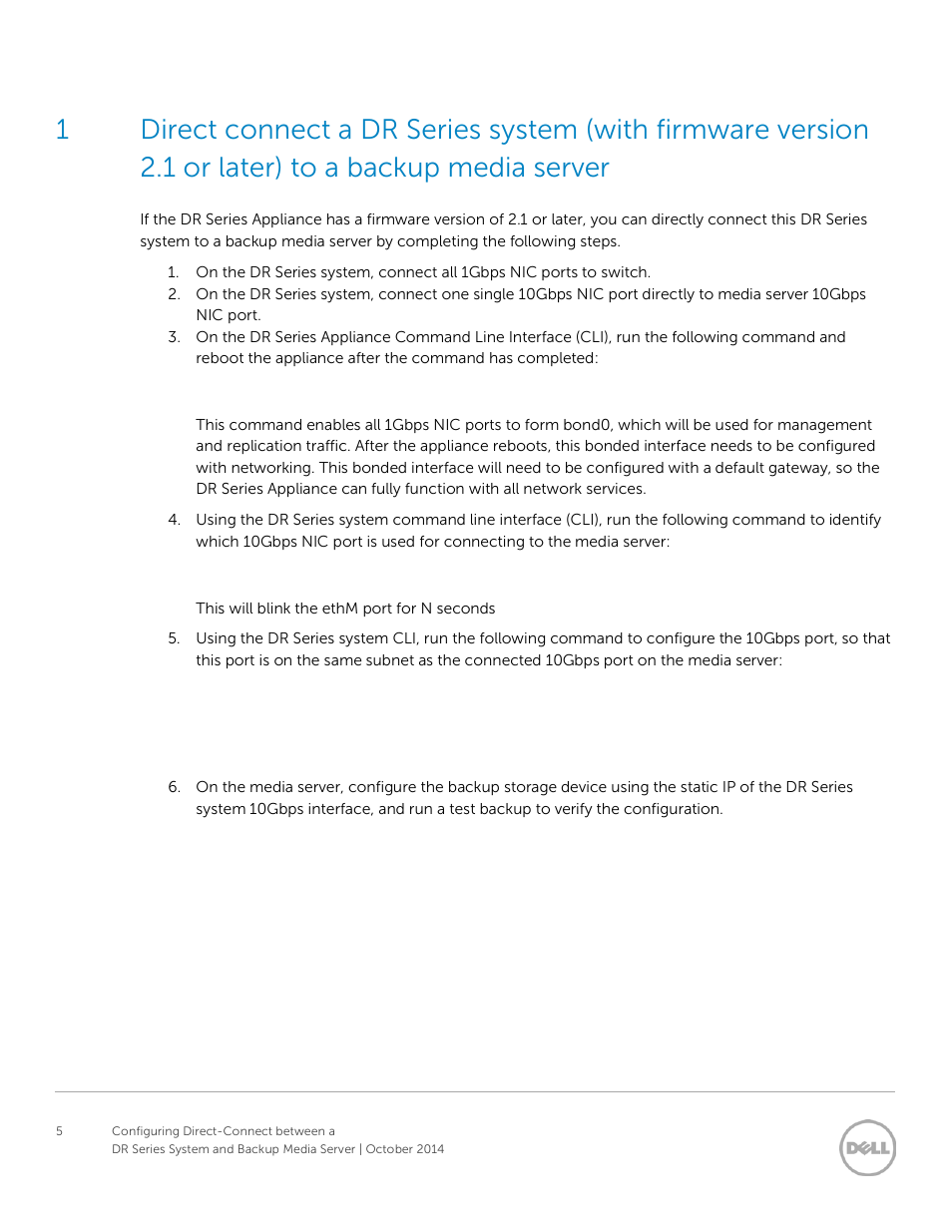 Dell PowerVault DR4100 User Manual | Page 5 / 7