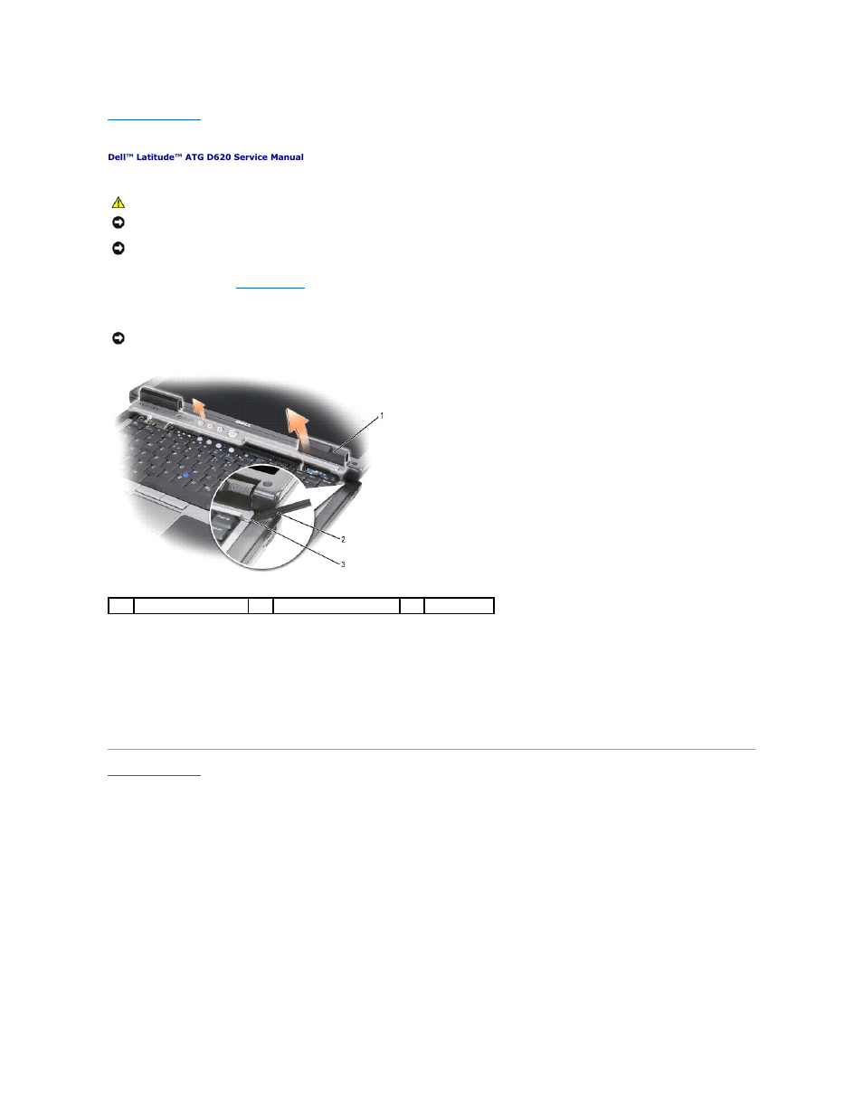 Hinge cover | Dell Latitude D620 ATG User Manual | Page 19 / 40