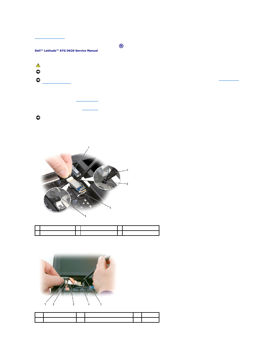 Internal card with bluetooth® wireless technology | Dell Latitude D620 ATG User Manual | Page 6 / 40