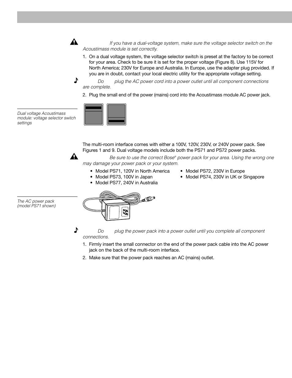 Bose 40 User Manual | Page 12 / 48