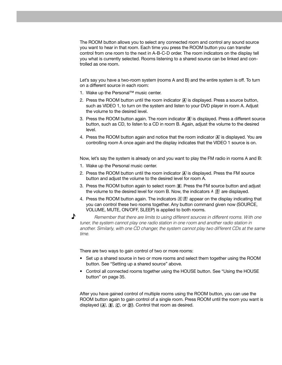 Bose 40 User Manual | Page 36 / 48
