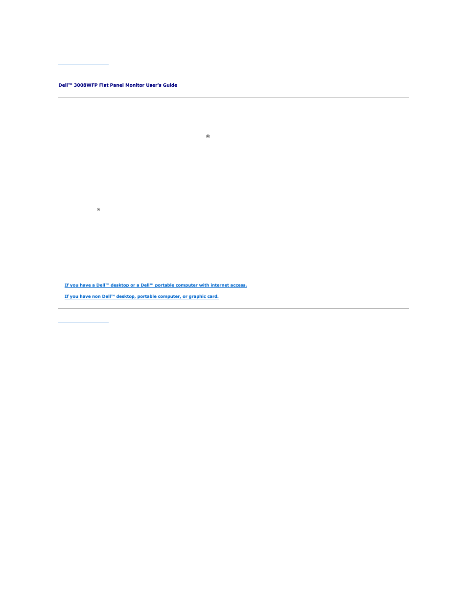 Setting up your monitor | Dell 3008WFP Monitor User Manual | Page 28 / 37