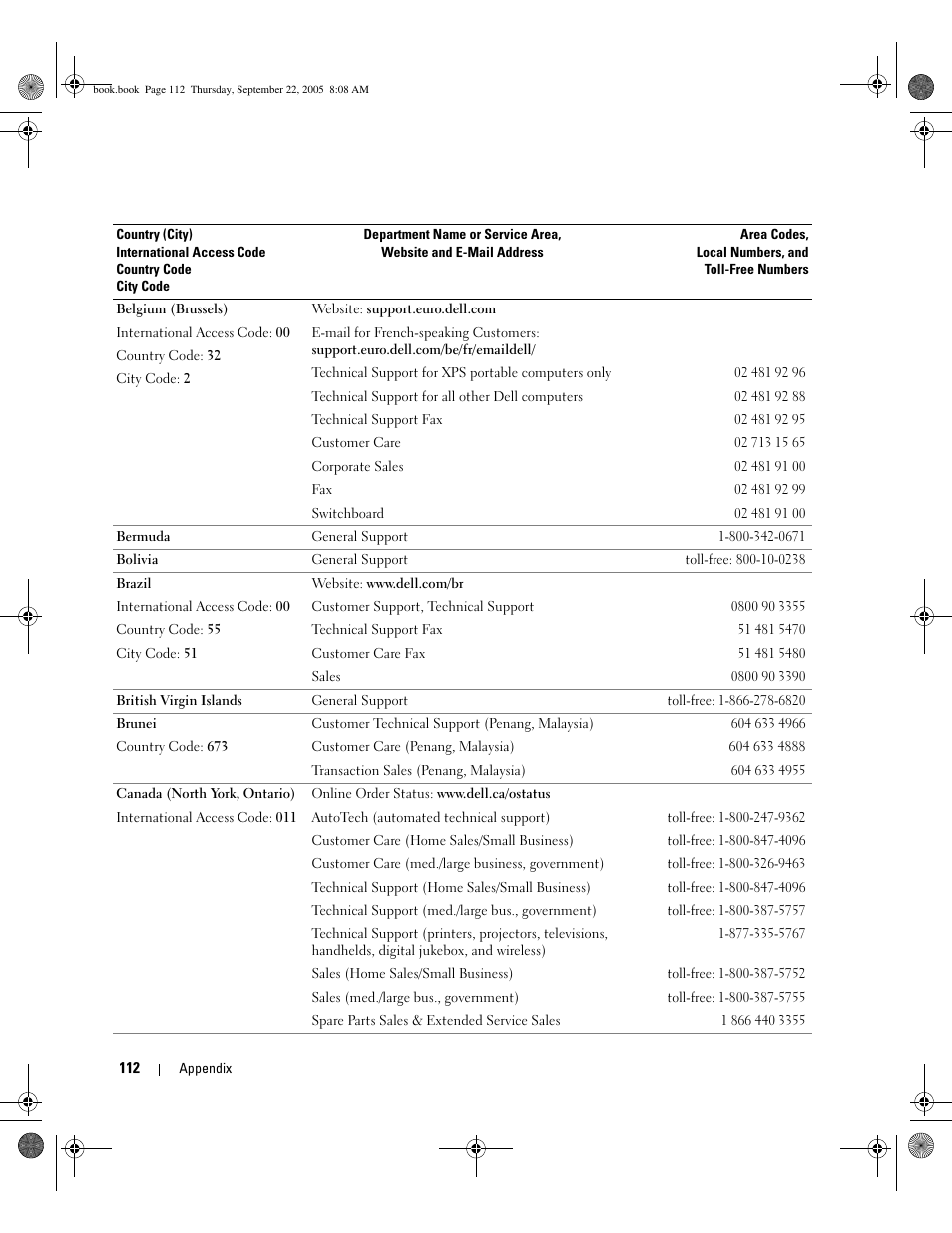 Dell Inspiron B120 User Manual | Page 112 / 142