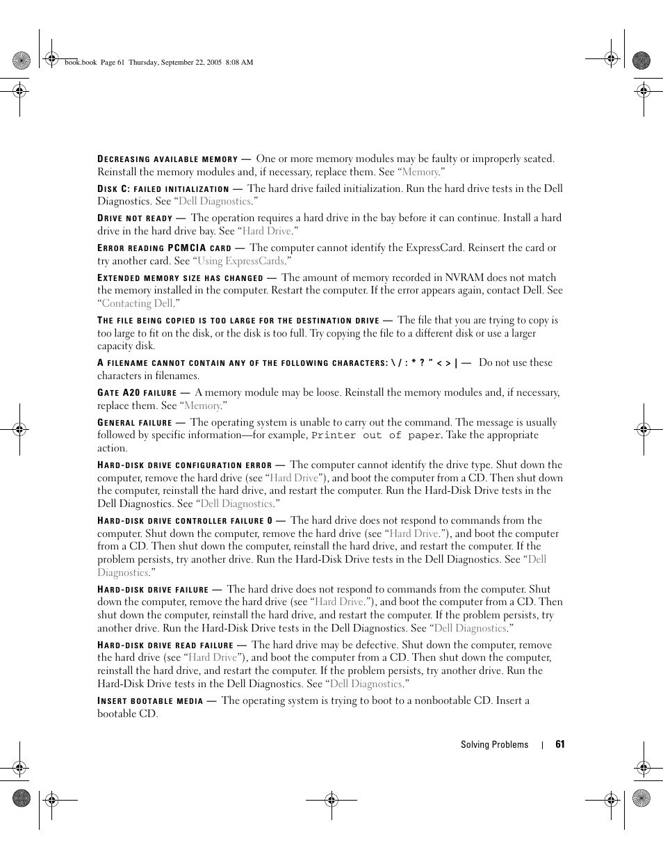 Dell Inspiron B120 User Manual | Page 61 / 142
