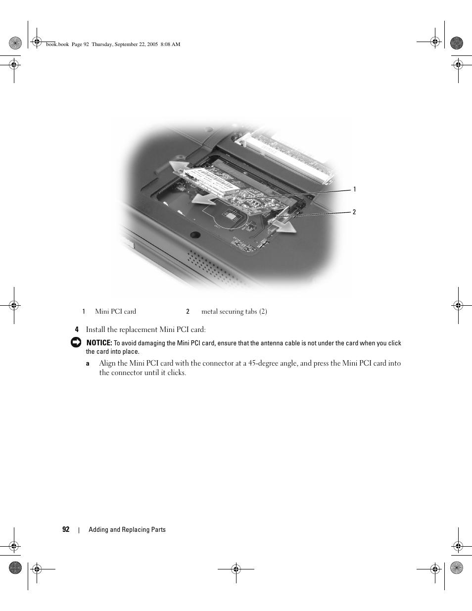 Alled, go to step 4. if you ar | Dell Inspiron B120 User Manual | Page 92 / 142