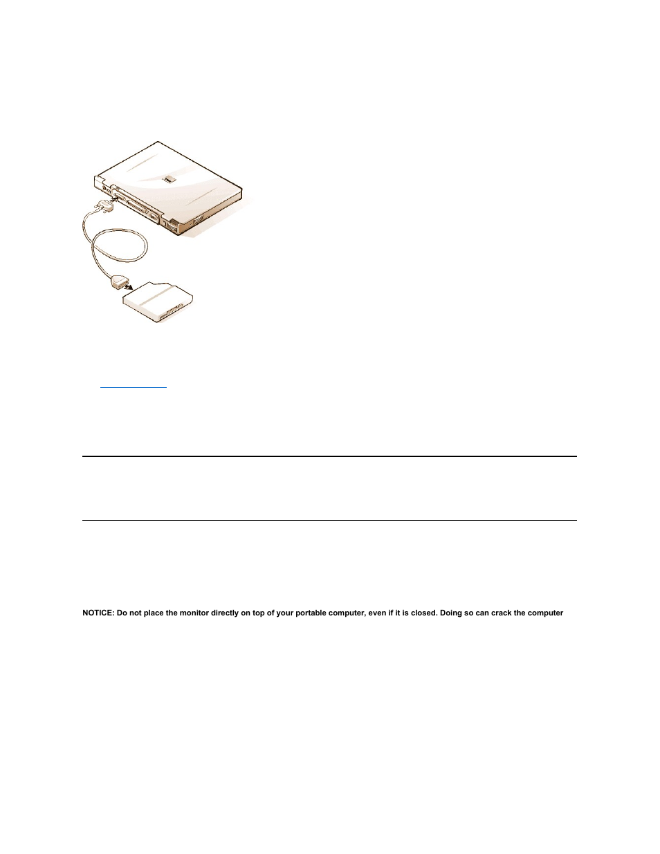 External monitor, Docking devices, Video connector | Docking connector | Dell Latitude CSx H User Manual | Page 41 / 105