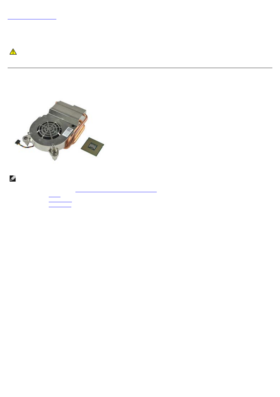 Heat sink and processor, Removing the heat sink and processor | Dell OptiPlex 780 User Manual | Page 42 / 73