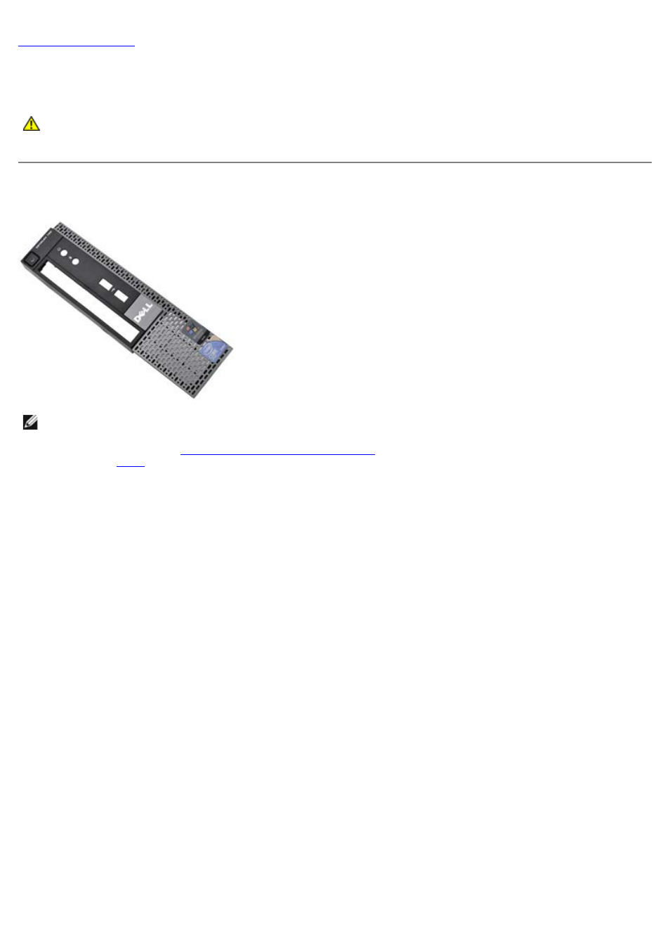 Front bezel, Removing the front bezel | Dell OptiPlex 780 User Manual | Page 54 / 73