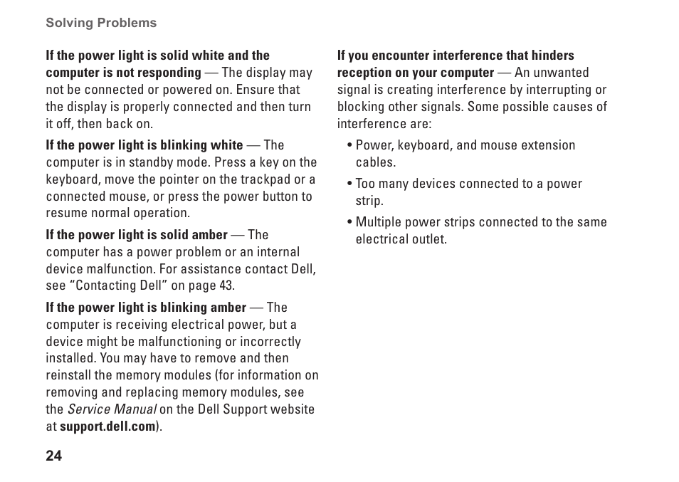 Dell Studio Desktop D540 (Late 2008) User Manual | Page 26 / 62