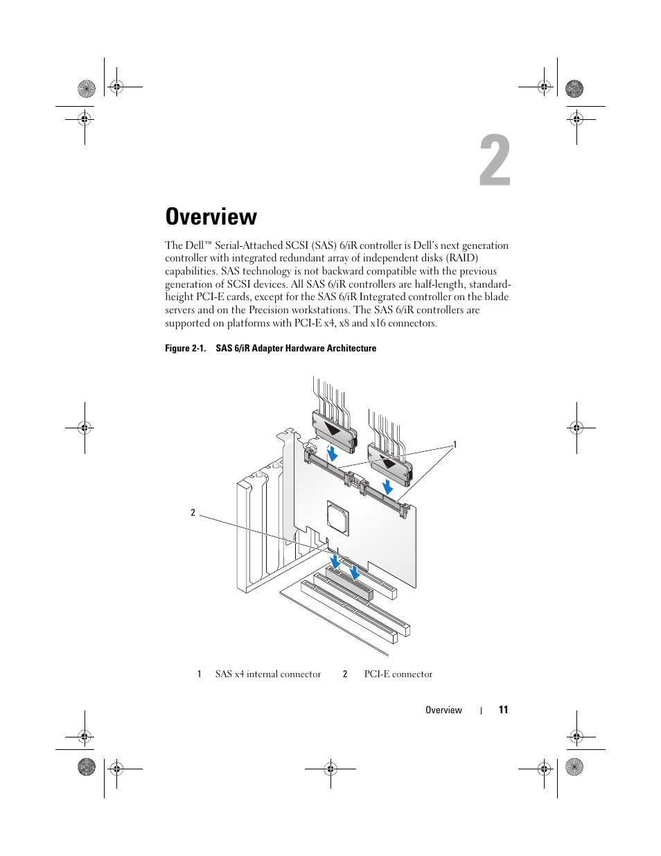 Overview | Dell Serial Attached SCSI 6iR Integrated and Adapter User Manual | Page 13 / 86