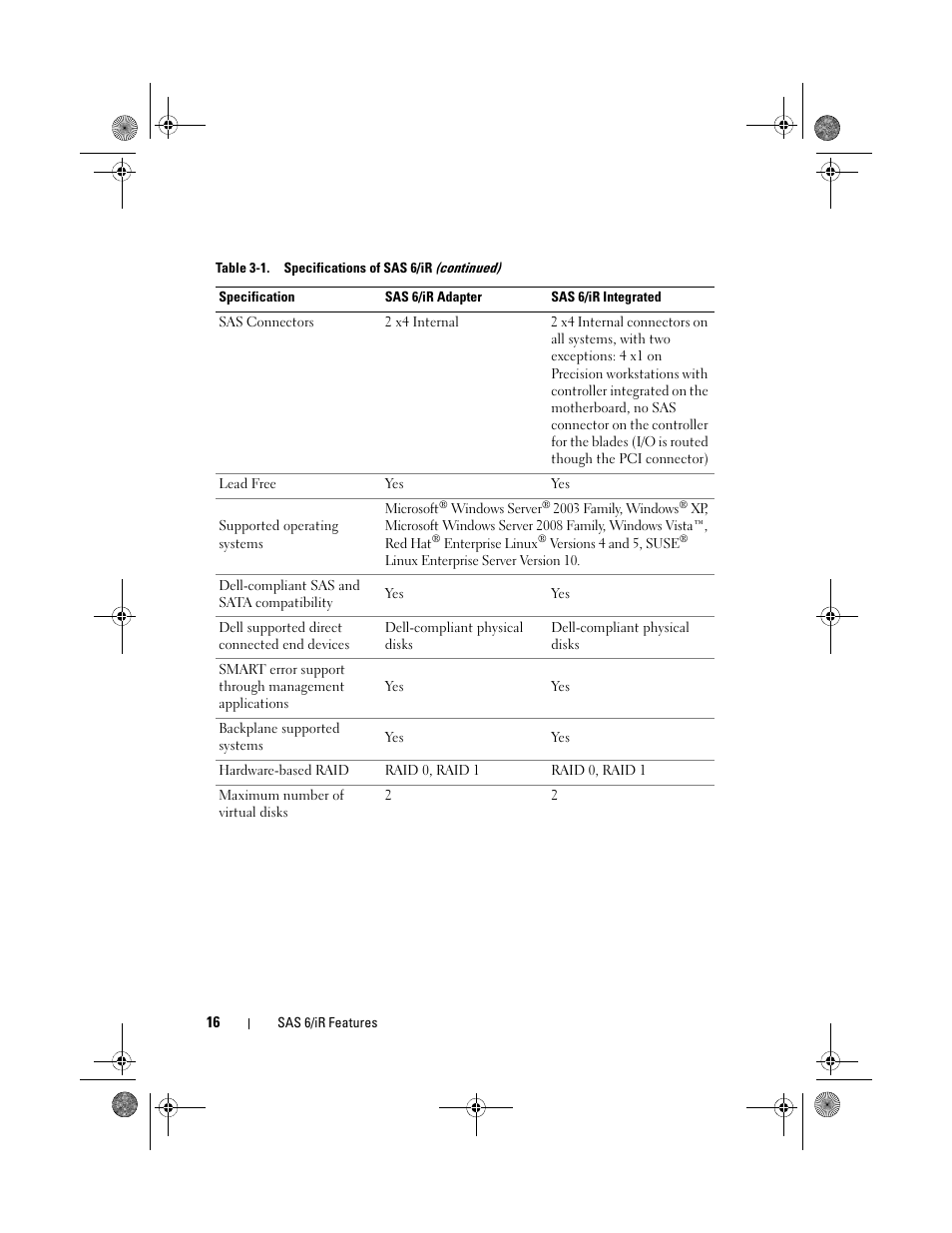 Dell Serial Attached SCSI 6iR Integrated and Adapter User Manual | Page 18 / 86
