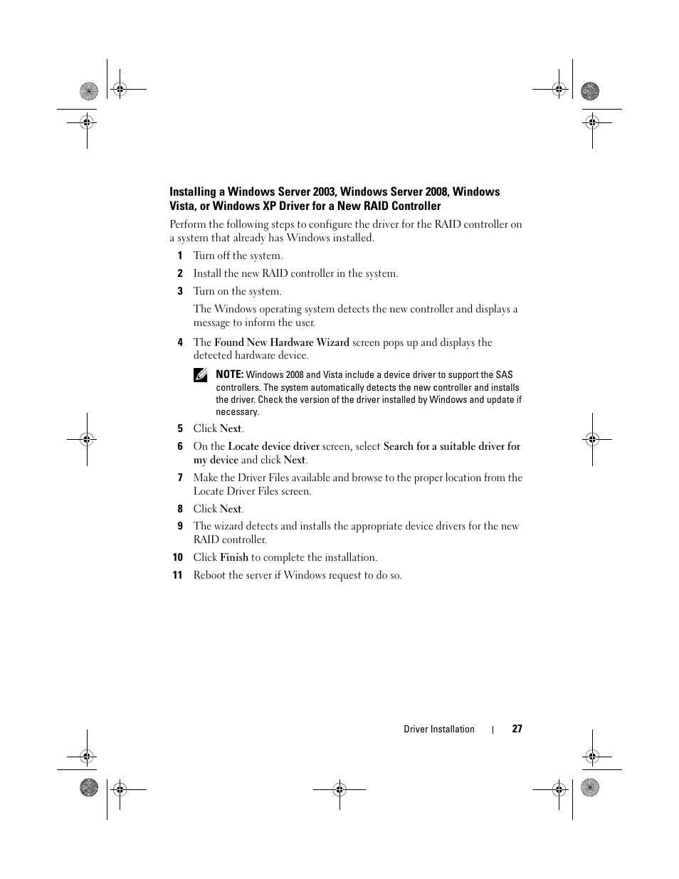Dell Serial Attached SCSI 6iR Integrated and Adapter User Manual | Page 29 / 86