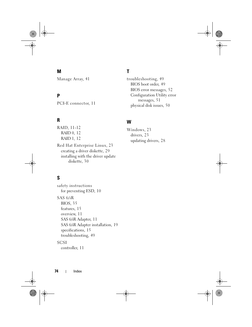 Dell Serial Attached SCSI 6iR Integrated and Adapter User Manual | Page 76 / 86