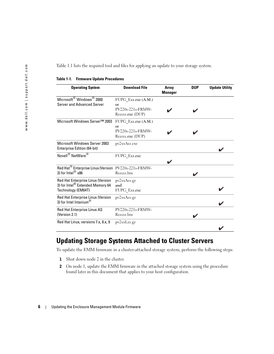Dell PowerVault 220S (SCSI) User Manual | Page 6 / 14